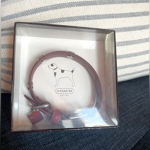 Coach Dog Collar
